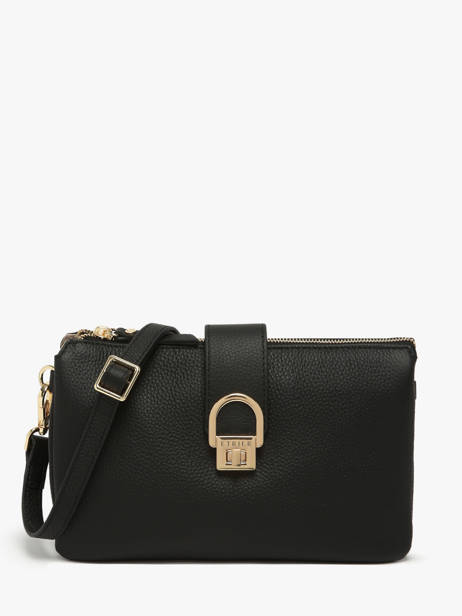 Sac Bandoulière Equestre Cuir Etrier Noir equestre EEQT0143